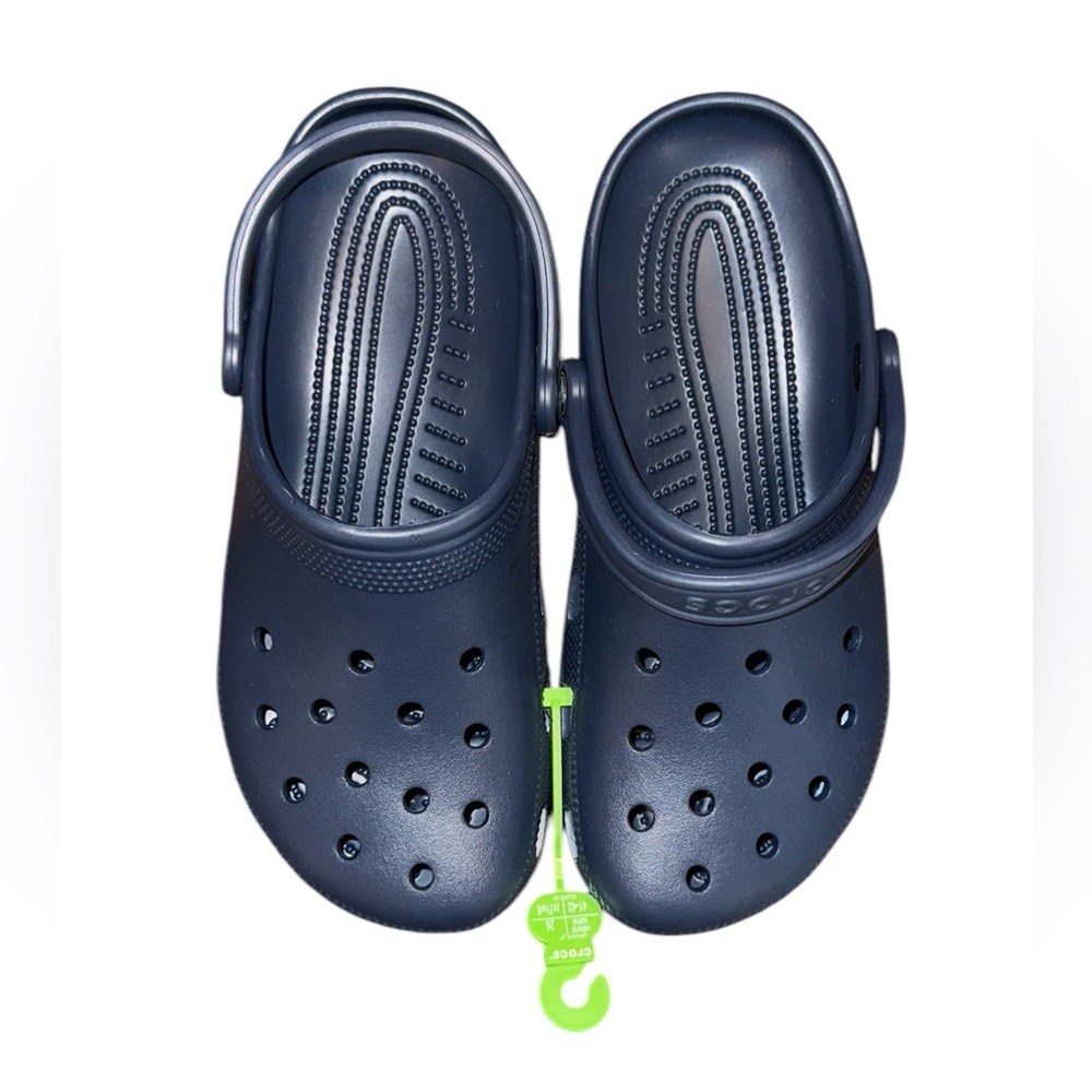 Crocs Classic Clog Unisex Multiple Sizes Navy Blue - Picture 6 of 9